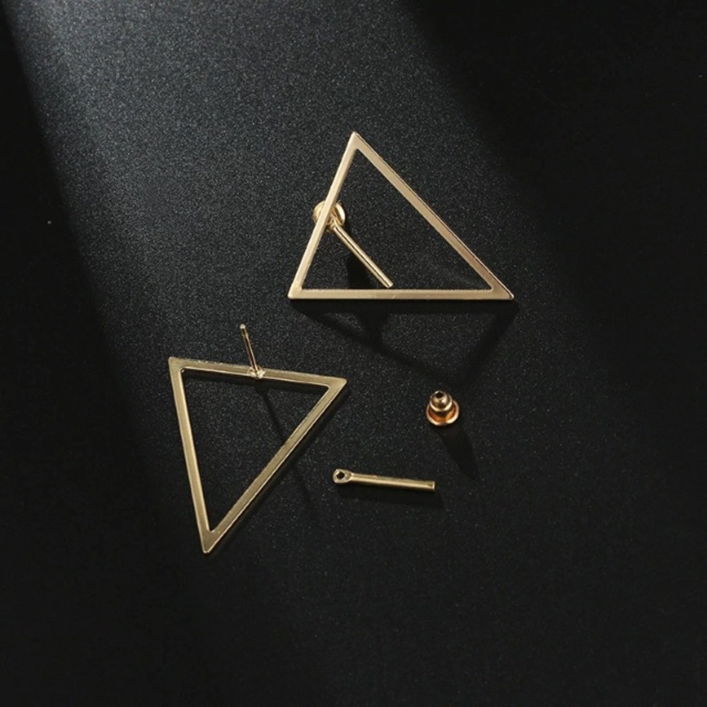 NEW!๐๐TRIANGLES! MINIMALIST MODERN!๐๐GOLDEN! - Picture 4 of 8